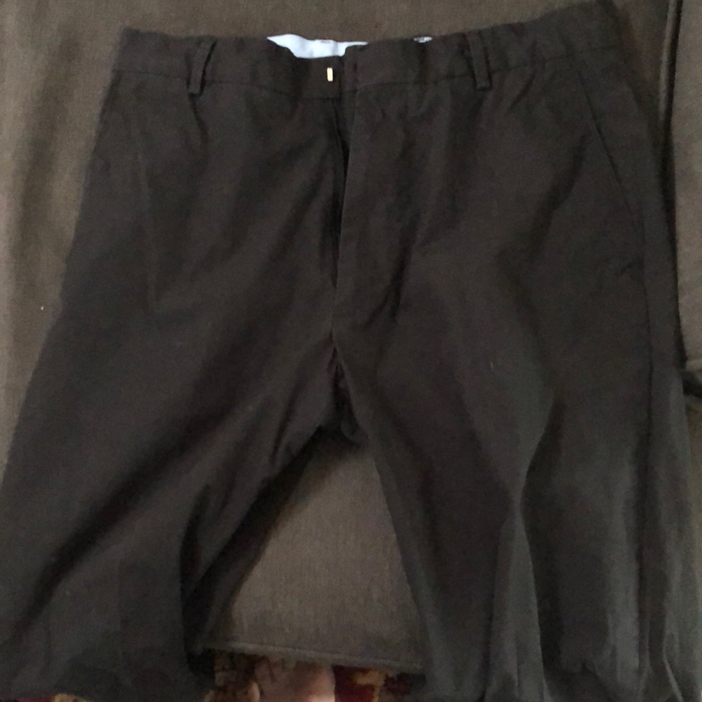 Mens 34 x 30 Banana Republic Black Chinos